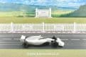 Policar CAR10-WHITE Monoposto 2024 Generic Single Seat Racing Car White