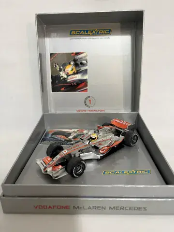 Scalextric C3025A Lewis Hamilton Vodafone McLaren Mercedes