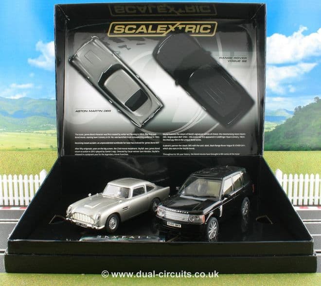 Scalextric C3268A James Bond 007 Skyfall DB5 & Range Rover #2007 of 3500