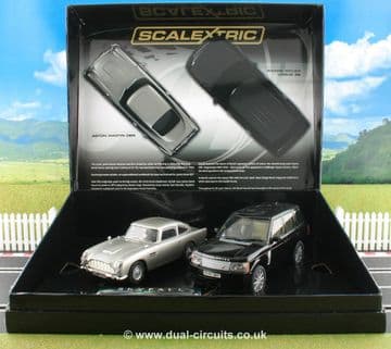 Scalextric C3268A James Bond 007 Skyfall DB5 & Range Rover #2007 of 3500