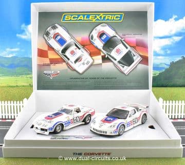 Scalextric C3368A 60 Years of the Corvette Ltd Edition