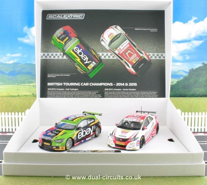 Scalextric C3694A BTCC Champions Twin Pack