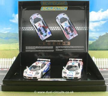Scalextric C4012A McLaren F1 GTR Le Mans 1996 Twin Pack
