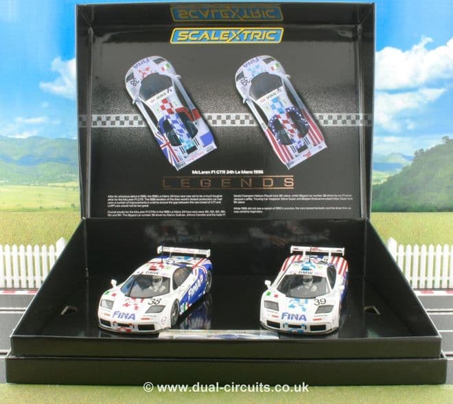 Scalextric C4012A McLaren F1 GTR Le Mans 1996 Twin Pack