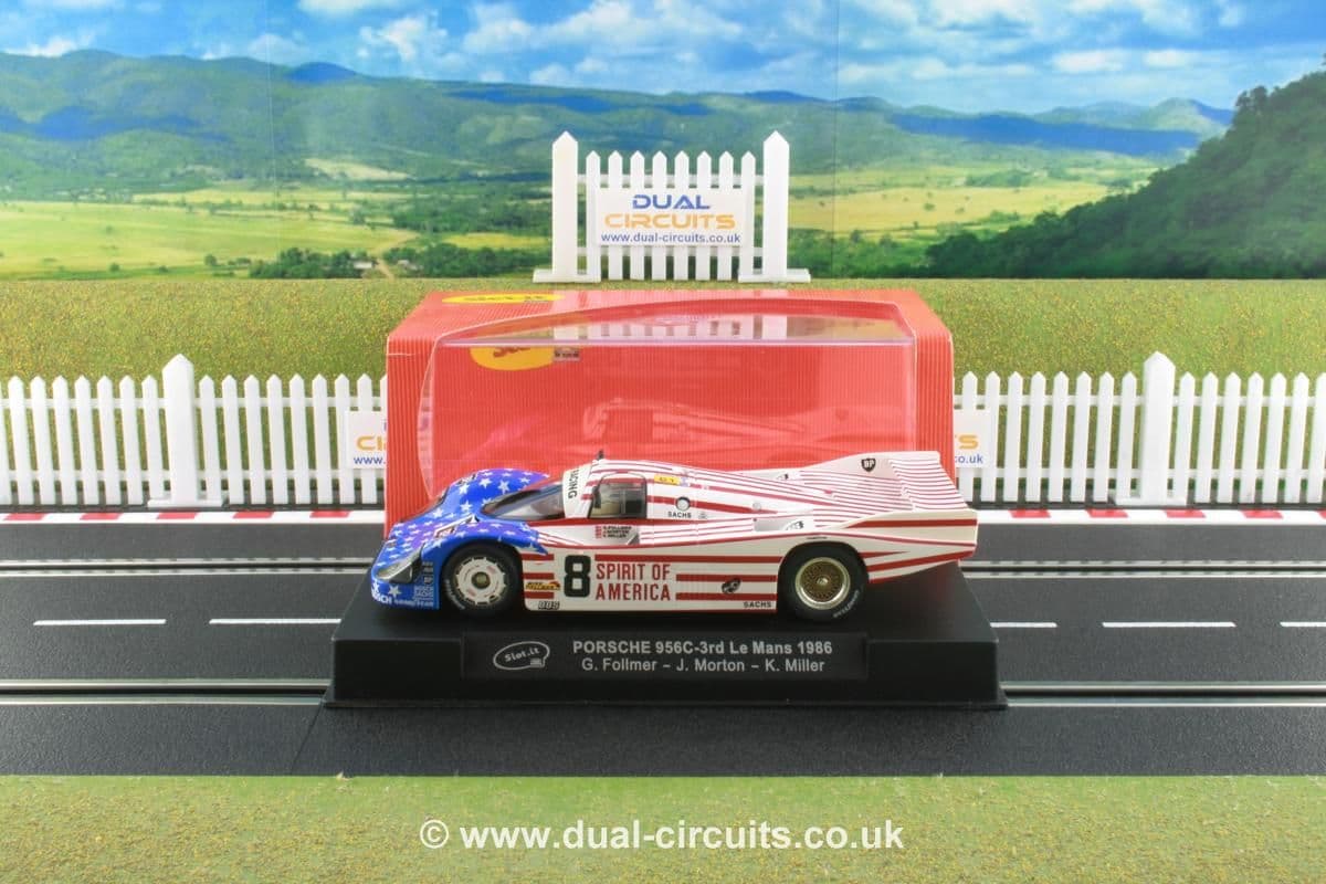 Slot Car Slot.it SICW01 - Porsche 956C N°7 - Le Mans 1984 (Ludwig/Pescarolo)