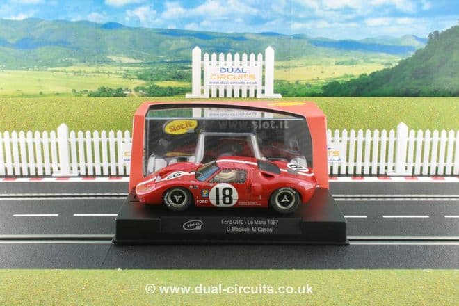 Slot It SICA18E Ford GT40 #18 Le Mans 1967