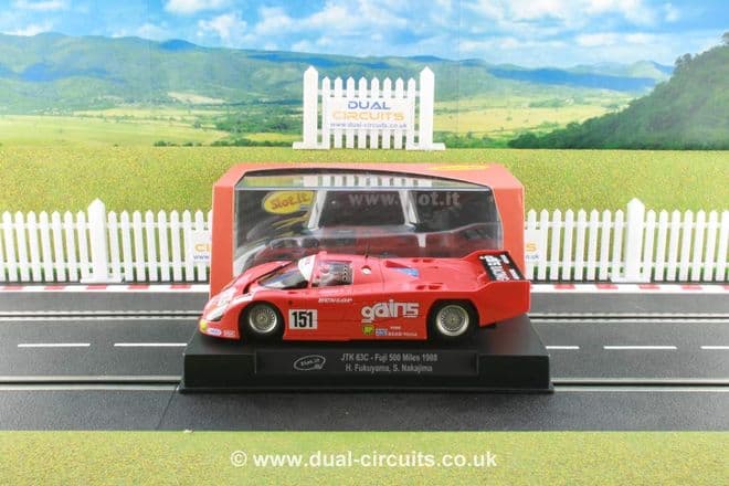 Slot It SICA41B Toyota JTK 63C #151 Fuji 500 Miles 1988