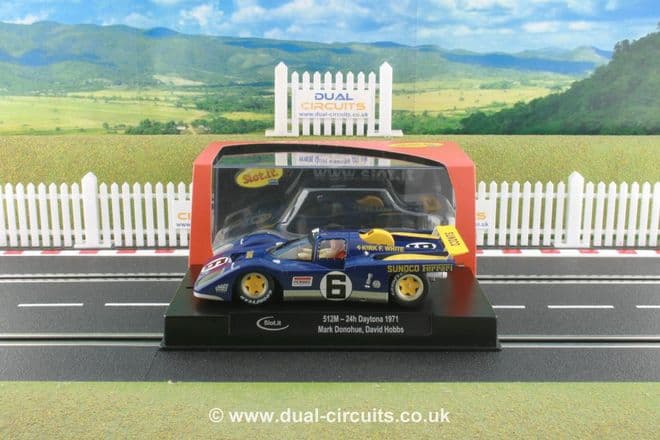 Slot It SICA51B Ferrari 512M #6 Daytona 24 Hour 1971