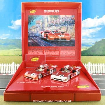 Slot It SICW15 Alfa Romeo 33-3 Targa Florio 1971 Winner 2-car set