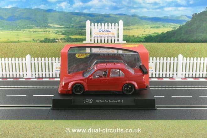 Slot It SISC35A Alfa 155 V6 TI 2016 UK Slot Car Festival