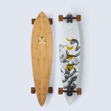 Arbor Performance Bamboo Fish Multi Complete Longboard - 37 Inch WAS £169.95 NOW £129.95