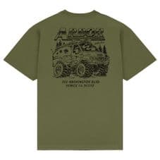 Arbor Vannin' T-Shirt - Army - Medium Adult