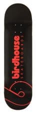 Birdhouse Logo Deck Team Logo Black	- 8.25 Inch