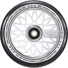 Blunt Diamond Hollow Core 120mm Scooter Wheel - Chrome (Sold In Pairs)WAS £63.80 NOW £39.90