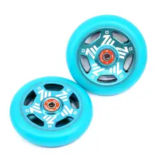 CORE Vent Hollow 110mm Stunt Scooter Wheel - Teal (Sold In Pairs)