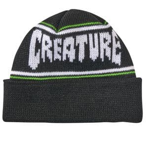 Creature Beanie Ripper Black O/S ADULT