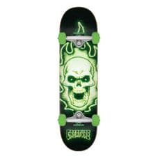 Creature Complete Skateboard Bonehead Glitch - Green / Black - 8 Inch