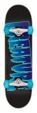 Creature Complete Skateboard Logo Micro Blue/Black 7.5 IN