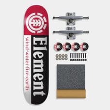 Element Complete Kit Section 8.25 Black / White / Red - 8.25 Inch