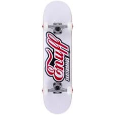 Enuff Classic Logo Mini Complete Skateboard White 7.25 " x 29.5"