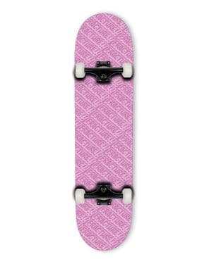 Fracture All Over Comic Pink Complete Complete Skateboard - 7.75 Inch