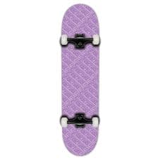 Fracture All Over Comic Purple Complete Skateboard - 7.75 Inch