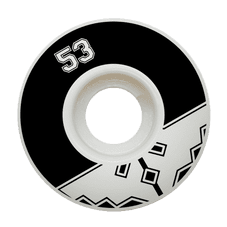 Fracture Wheels Uni Classic 53mm Black Skateboard Wheels - (pack of 4)