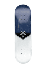 Fracture Wings V1 Skateboard Deck - Blue - 8.25 IN