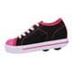 Heelys X2 Classic Black/White/Pink - Size  UK 4