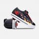 Heelys X2 Snazzy Black/Yellow/Red Flame - Size UK 3