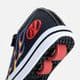 Heelys X2 Snazzy Black/Yellow/Red Flame - Size UK 3