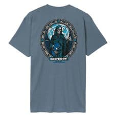 Independent T-Shirt ITC Stained Slate Blue eXtra eXtra Large Adult