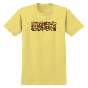 Krooked T-Shirt Sweatpants Cornsilk / Multi Print Medium Adult