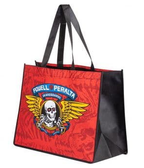 Powell Peralta Bag Winged Ripper Red Shopping Bag