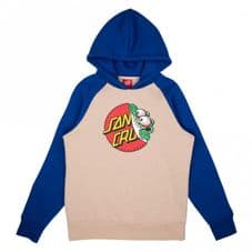 Santa Cruz Beware Dot Front Youth Hoodie - 12-14 YOUTH