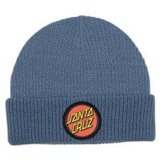 Santa Cruz Classic Dot Beanie - Dusty Blue - O/S YOUTH