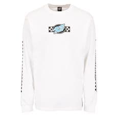 Santa Cruz Contest Oval Front L/S T-Shirt - Large Adult