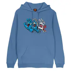 Santa Cruz Evolved Hand Front Hoodie - Dusty Blue - eXtra Large Adult