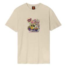 Santa Cruz Johnson Beast Wagon T-Shirt - Blond Wood - Large ADULT