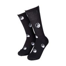 Santa Cruz Socks Yin Yang Socks (2 Pack) O/S ADULT Size UK 8-11