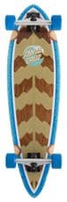 Santa Cruz Stipple Wave Dot Pintail Multi Complete Longboard - 33 Inch WAS £189.95 NOW £99.95