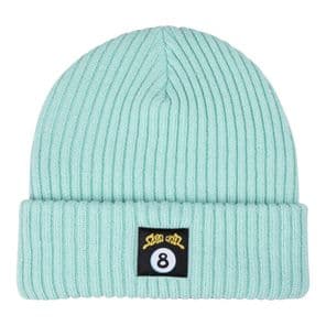 Santa Cruz Winkowski Ocho Label Beanie - Pool Blue - O/S Adult