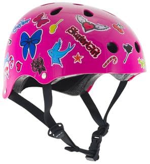 SFR Essentials Helmet -  Gloss Pink Sticker