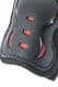 SFR ESSENTIALS TRIPLE PAD SET - Black/Red