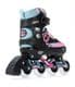 SFR PIXEL ADJUSTABLE INLINE SKATES BLUE / PINK