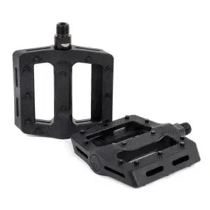 Shadow Surface Plastic Pedals - Black