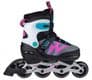 SKATELIFE MOTION -  ADJUSTABLE INLINE SKATES BLACK/PINK