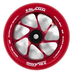 Slamm 110mm Team Wheel Red / Red  (Sold In Pairs)