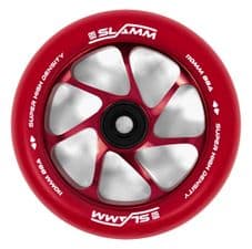 Slamm 110mm Team Wheel Red / Red (Sold In Pairs)