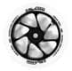 Slamm 110mm Team Wheel White / Black  (Sold In Pairs)